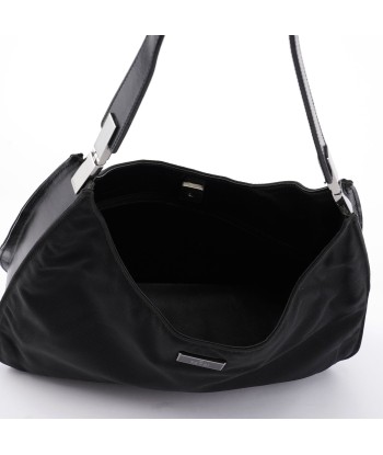 Black Canvas Hobo Shoulder Bag 50-70% off 