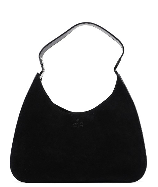 Black Suede Hobo Shoulder Bag Par le système avancé 