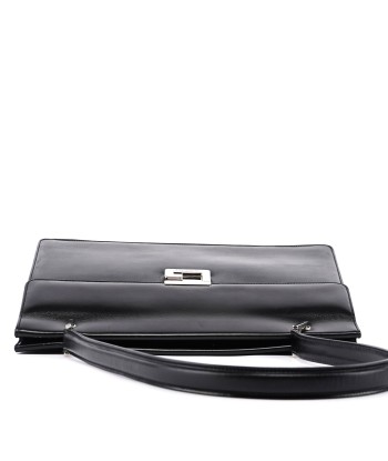 Black Calfskin Square G Shoulder Bag livraison et retour toujours gratuits