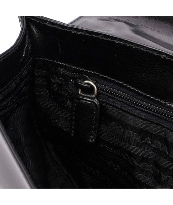 1990's Black Calfskin Shoulder Bag Fin de série