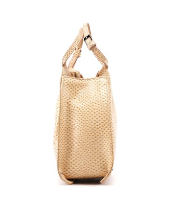 Beige Lizard Handbag 2023