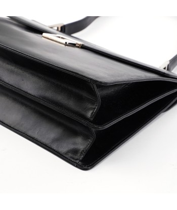 Black Calfskin Square G Shoulder Bag livraison et retour toujours gratuits