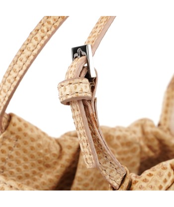 Beige Lizard Handbag 2023