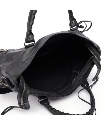 Black Calfskin City Bag store