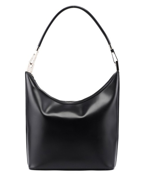 Black Calfskin Hobo Shoulder Bag plus qu'un jeu 