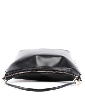 Black Calfskin Hobo Shoulder Bag plus qu'un jeu 