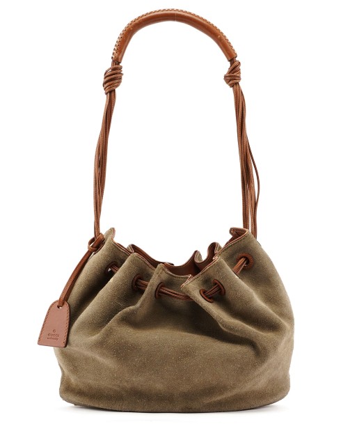 Brown Suede Sling Shoulder Bag de votre