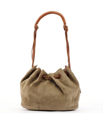 Brown Suede Sling Shoulder Bag de votre