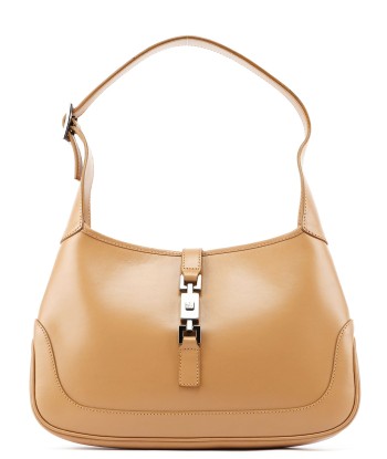 73488 Beige Calfskin Jackie Shoulder Bag de votre