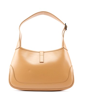 73488 Beige Calfskin Jackie Shoulder Bag de votre