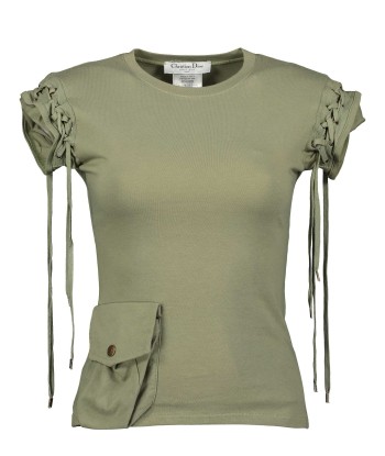 Spring 2003 Olive Lace Tank Top pas cher