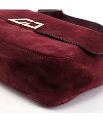 248045 Burgundy Suede GG Shoulder Bag Le MVP de beaucoup