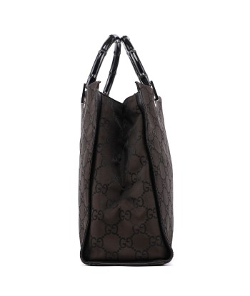 Brown GG Bamboo Tote pas cher