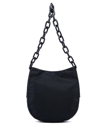 Navy Tessuto Plastic Shoulder Bag Véritable concentré