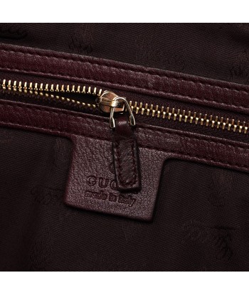 248045 Burgundy Suede GG Shoulder Bag Le MVP de beaucoup