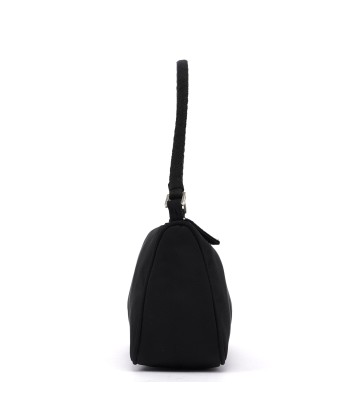 Black Tessuto Mini Hobo Bag en stock