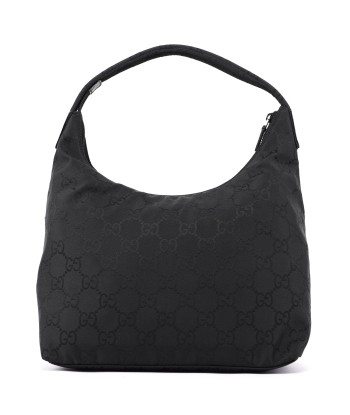 Black GG Dual Pocket Shoulder Bag Fin de série