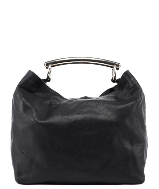 Black Vitello Metal Hobo Shoulder Bag suggérées chez