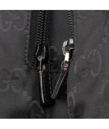 Black GG Dual Pocket Shoulder Bag Fin de série