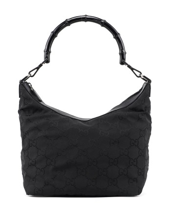 Black GG Bamboo Shoulder Bag les ctes