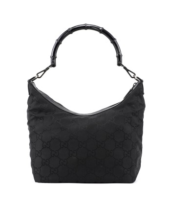 Black GG Bamboo Shoulder Bag les ctes