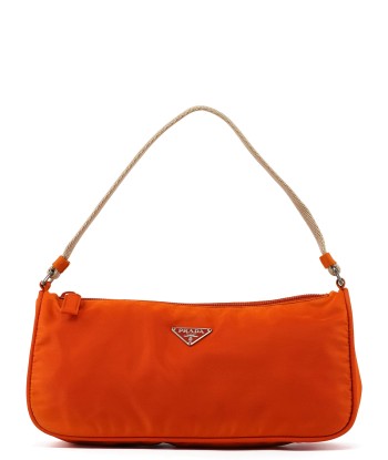 Orange Tessuto Mini Hobo Bag hantent personnes