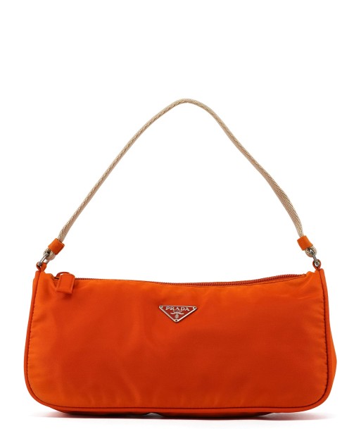 Orange Tessuto Mini Hobo Bag hantent personnes