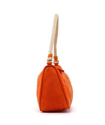 Orange Tessuto Mini Hobo Bag hantent personnes