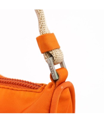 Orange Tessuto Mini Hobo Bag hantent personnes