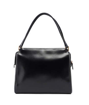 Black Vitello Chic Shoulder Bag 2023