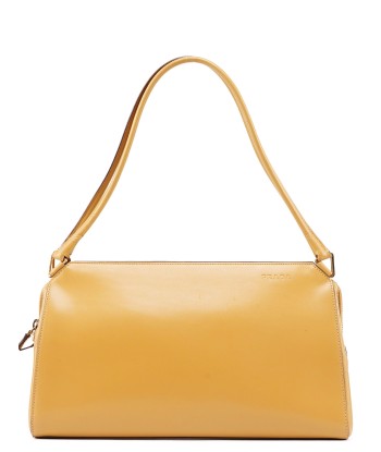 B11028 Yellow Leather Chic Shoulder Bag de France