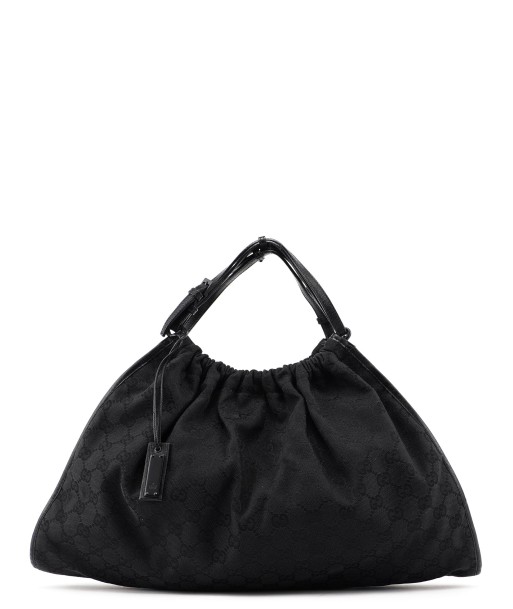 76554 Black GG Dual Handle Bag sur le site 