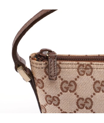 Beige Brown GG Boat Pochette français