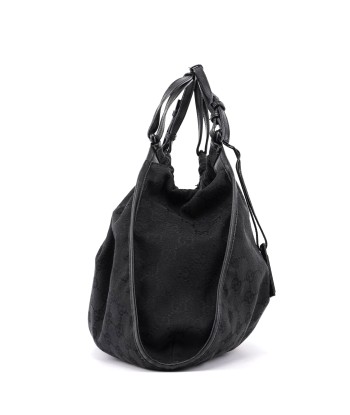 76554 Black GG Dual Handle Bag sur le site 