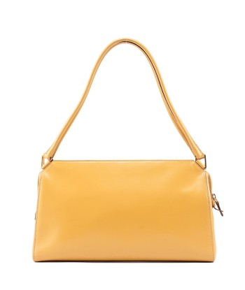 B11028 Yellow Leather Chic Shoulder Bag de France