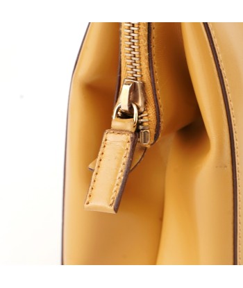 B11028 Yellow Leather Chic Shoulder Bag de France