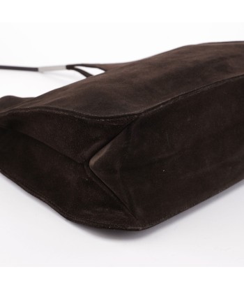 Brown Suede Hobo Shoulder Bag 2024