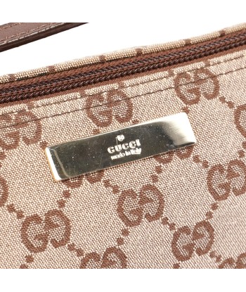 Beige Brown GG Boat Pochette français