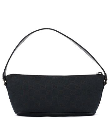 141809 Black GG Boat Pochette rembourrage situé sous