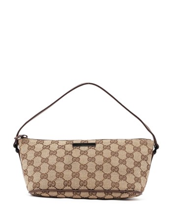 07198 Beige Brown GG Boat Pochette du meilleur 