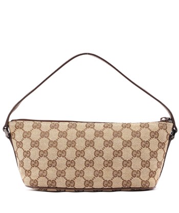 07198 Beige Brown GG Boat Pochette du meilleur 