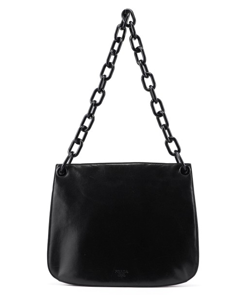 Black Madras Swing Plastic Chain Bag en stock