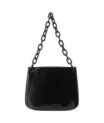 Black Madras Swing Plastic Chain Bag en stock