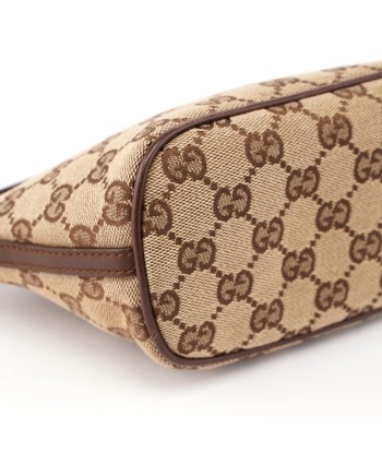 07198 Beige Brown GG Boat Pochette du meilleur 