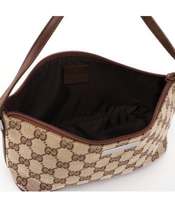 07198 Beige Brown GG Boat Pochette acheter en ligne