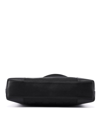 Black GG Leather Trim Shoulder Bag acheter