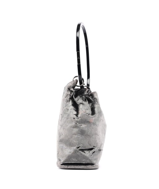 1999 Grey Velvet Ring Bag l'évolution des habitudes 