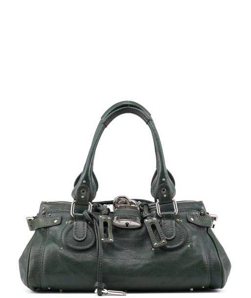 Green Leather Paddington Shoulder Bag En savoir plus