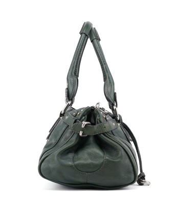 Green Leather Paddington Shoulder Bag En savoir plus