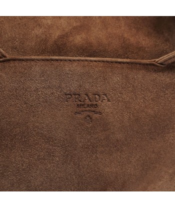 1990's Suede Wood Handle Bag Jusqu'à 80% De Réduction